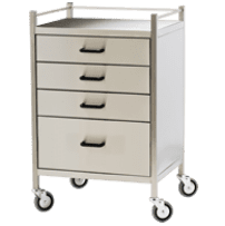 Advance Trolleys Medication cart 3 drawer