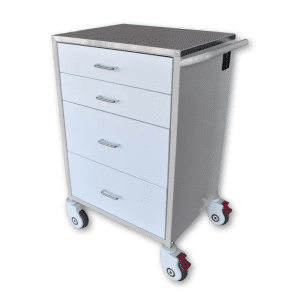 Advance Trolleys Medication cart 4 drawer