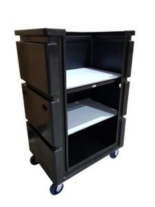 Advance Trolleys Capsule Tall Boy Trolley with Shelves