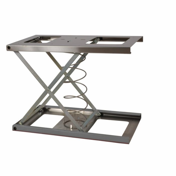 Advance Trolleys Coil Spring Base in Stainless Steel