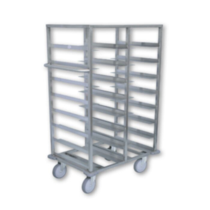 Advance Trolleys stainless steel 16 tray food dispenser