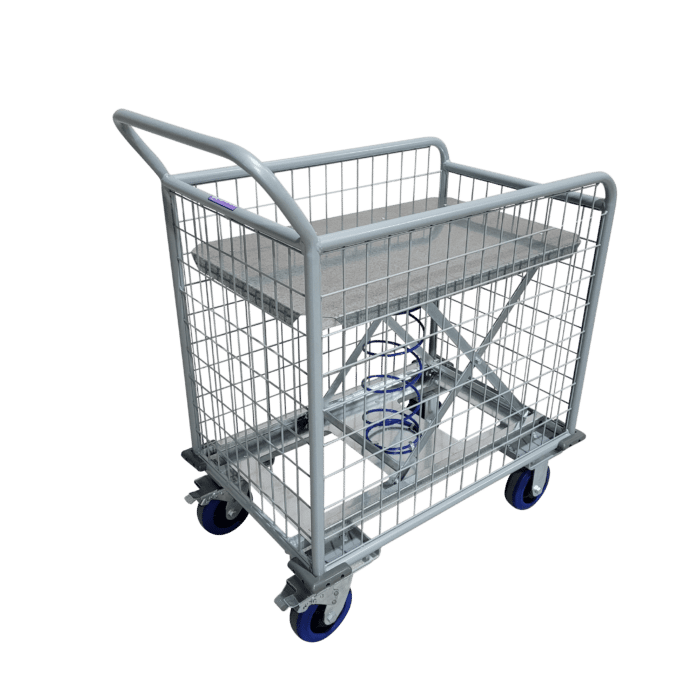 Advance Trolleys Wet and Dry trolley with coil spring base